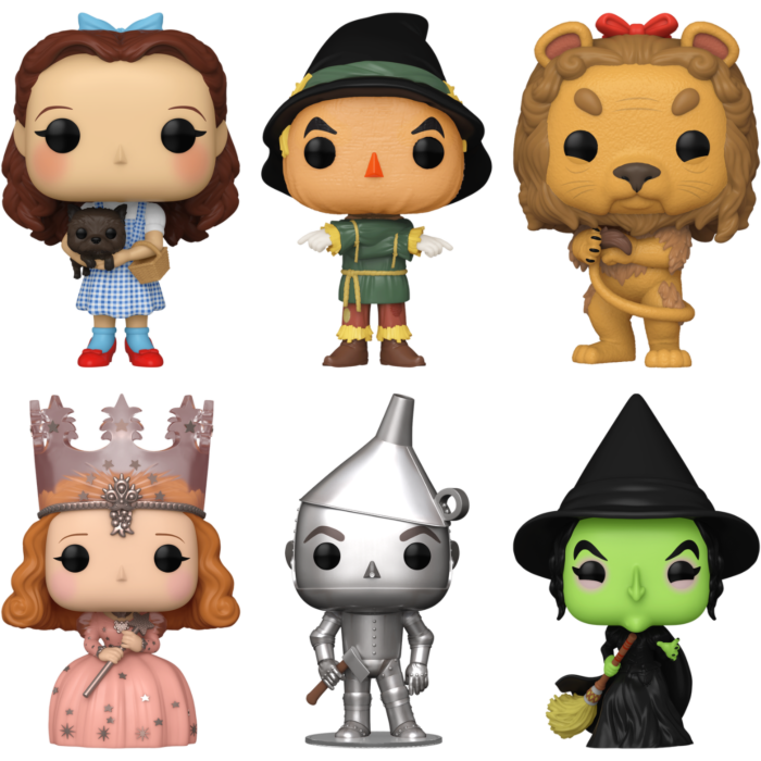 Funko The Wizard of Oz: 85th Anniversary - Over the Rainbow Pop! Vinyl Bundle Set of 6