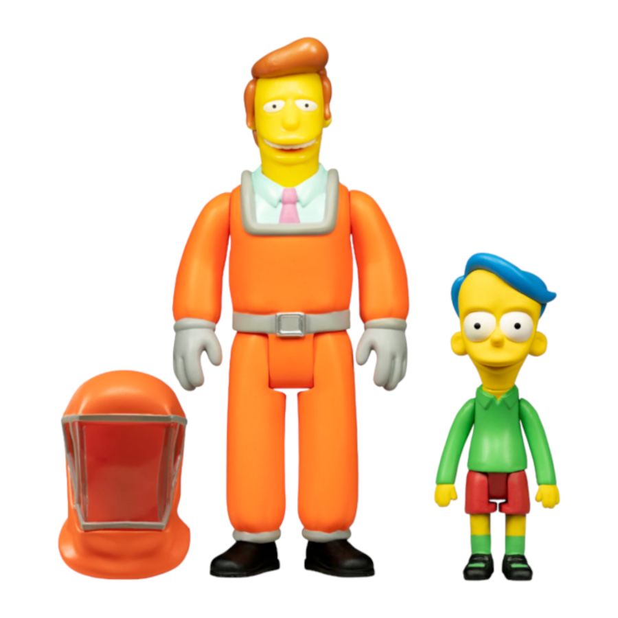 The Simpsons Troy McClure Someone's In The Kitchen With DNA 3.75'' ReAction Action Figure