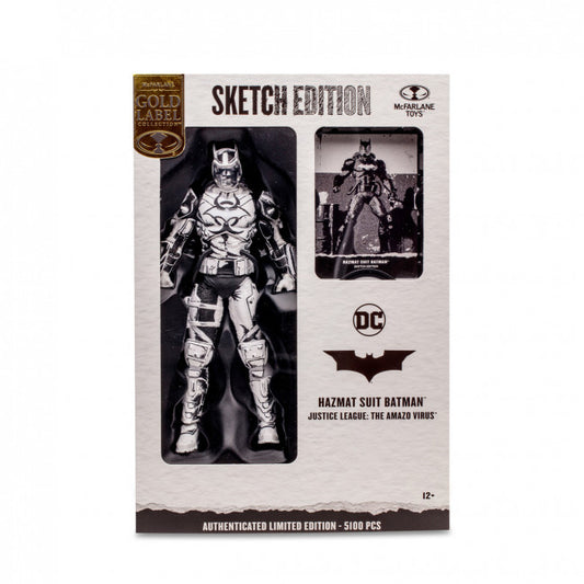 DC Multiverse Gold Label: Hazmat Suit Batman (Line Art)