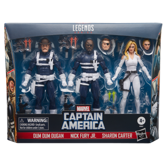 Marvel Legends Series S.H.I.E.L.D. 3-Pack Figures