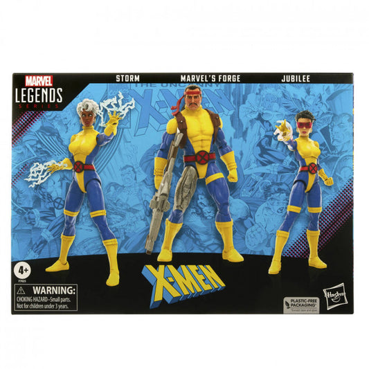 Marvel Legends Series: X-Men - Marvels Forge, Storm, and Jubilee Figures