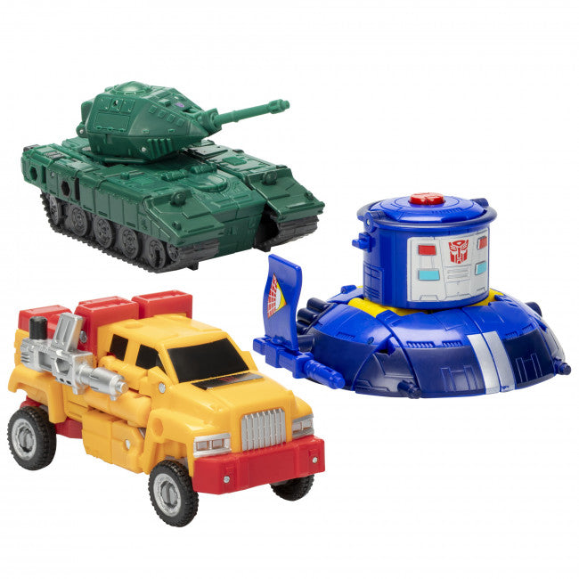 buy Transformers Generations Selects: Legacy United - Go-Bot Guardians 3 Pack shop toy sale