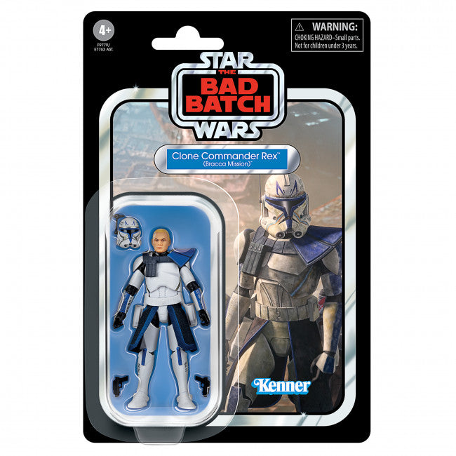Star Wars The Vintage Collection The Bad Batch - Clone Commander Rex Bracca Mission action figure