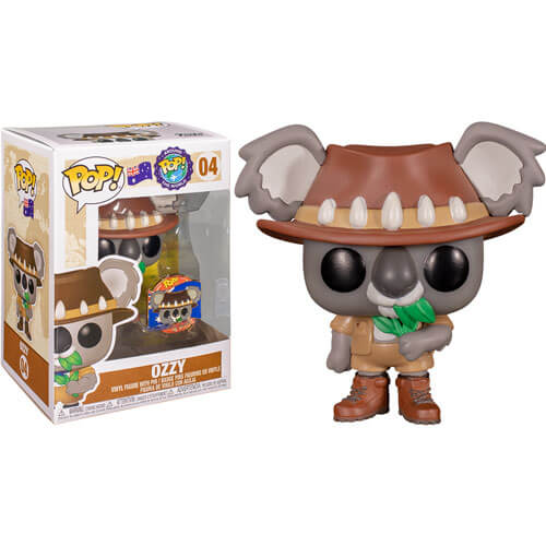 Funko Around the World Ozzy Koala (Australia) Pop with Pin #04