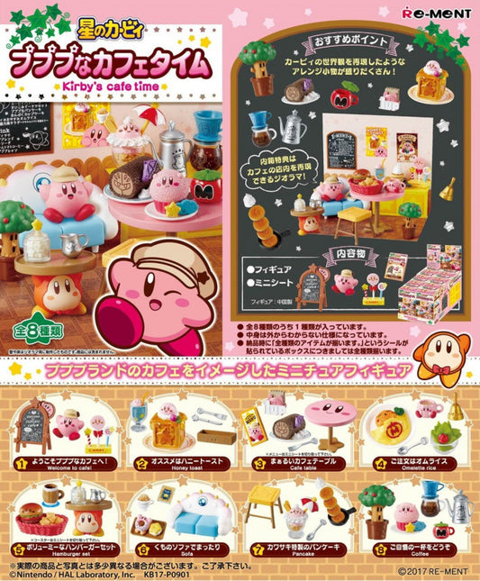 Re-ment - Kirby Café Time (Complete Set of 8)