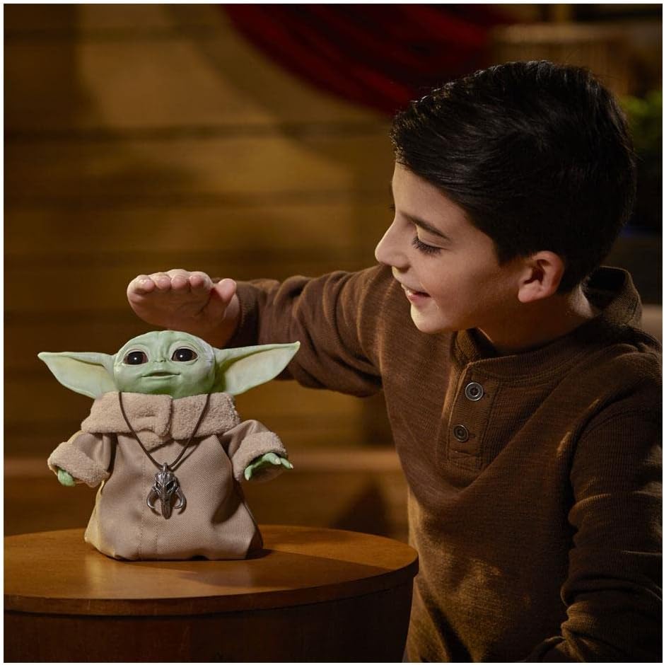 STAR WARS The Mandalorian - Baby Yoda - Grogu -The Child Interactive Plush -- 25+ Sound