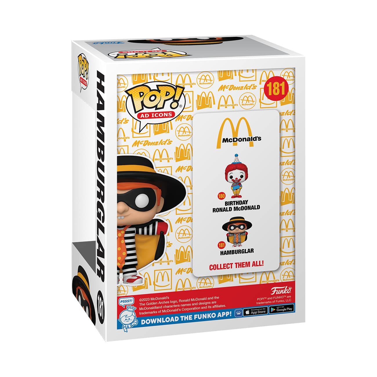 FUNKO POP! AD ICONS: McDonalds - Hamburglar